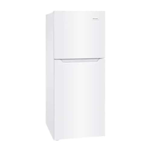 Frigidaire - 10.1 Cu. Ft. Garage Ready Top-Freezer Refrigerator - White