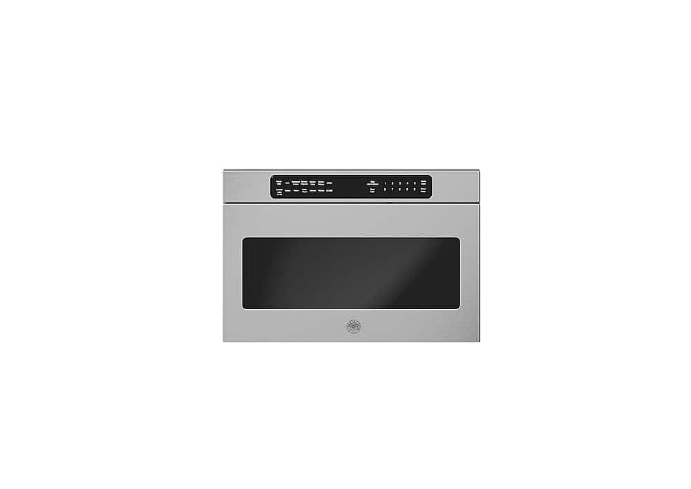 Bertazzoni - 2.0 Cu. Ft. Built-In Microwave Drawer with 11 power levels, it has useful preset popcorn, defrost & keep warm functions - Stainless Steel
