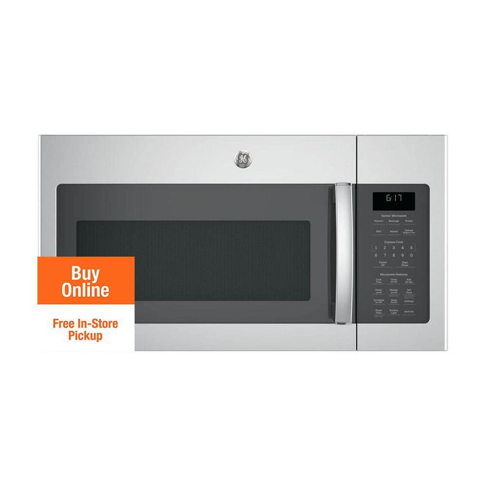 GE 1.7 cu. ft. Over the Range Microwave with Sensor Cooking in Stainless Steel