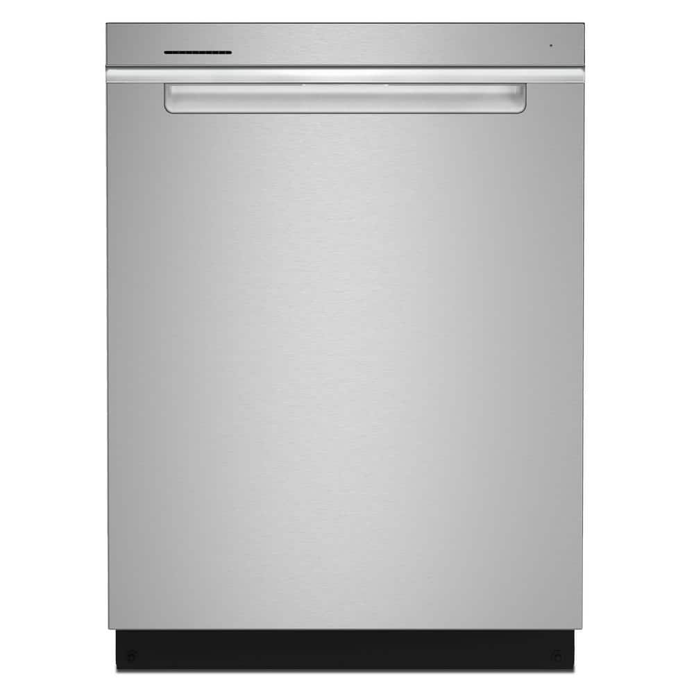 Whirlpool 24 in. Fingerprint Resistant Stainless Steel Top Control Built-In Tall Tub 47 dBA Dishwasher with Third Level Rack