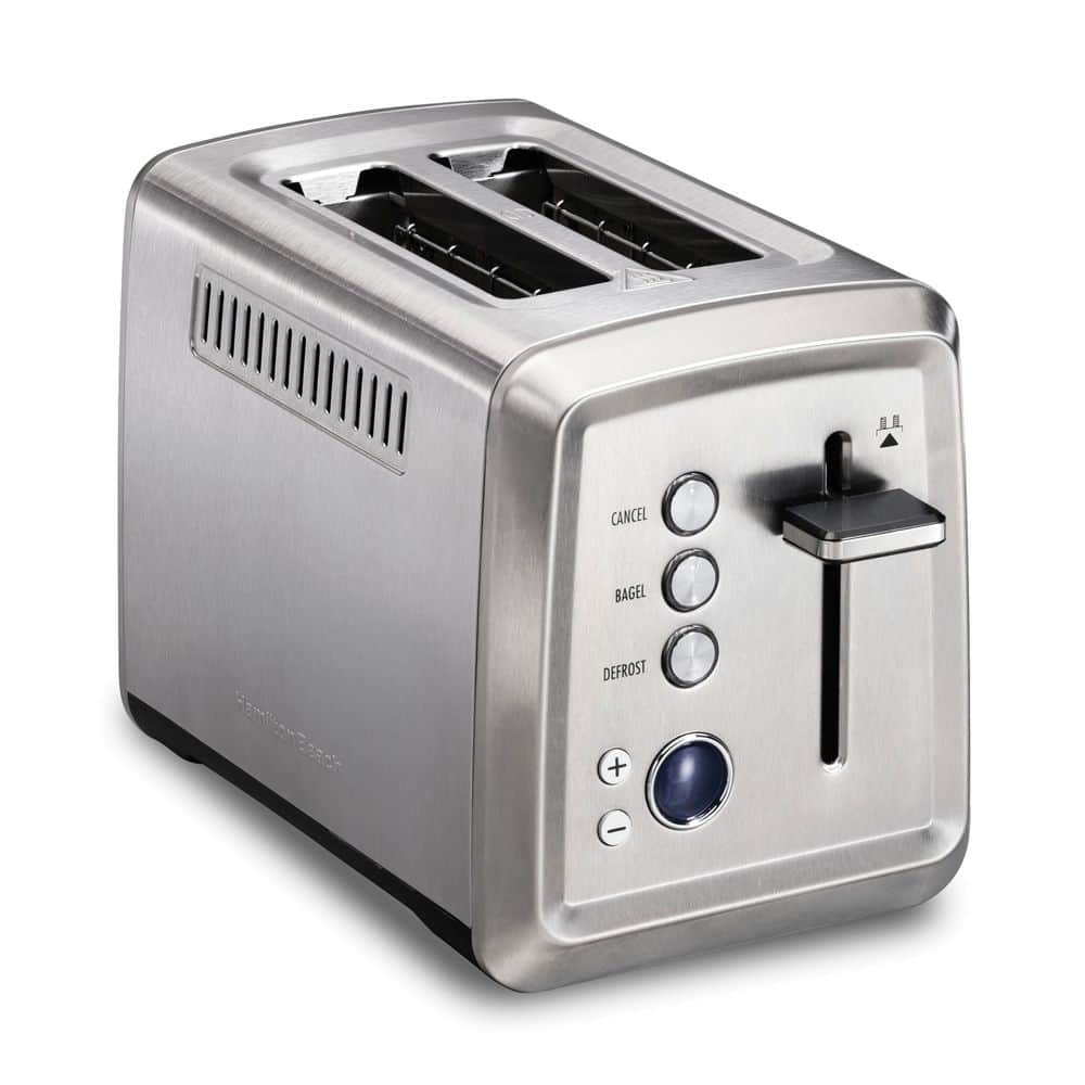 Hamilton Beach 850-Watt 2-Slice Stainless Steel Digital Toaster