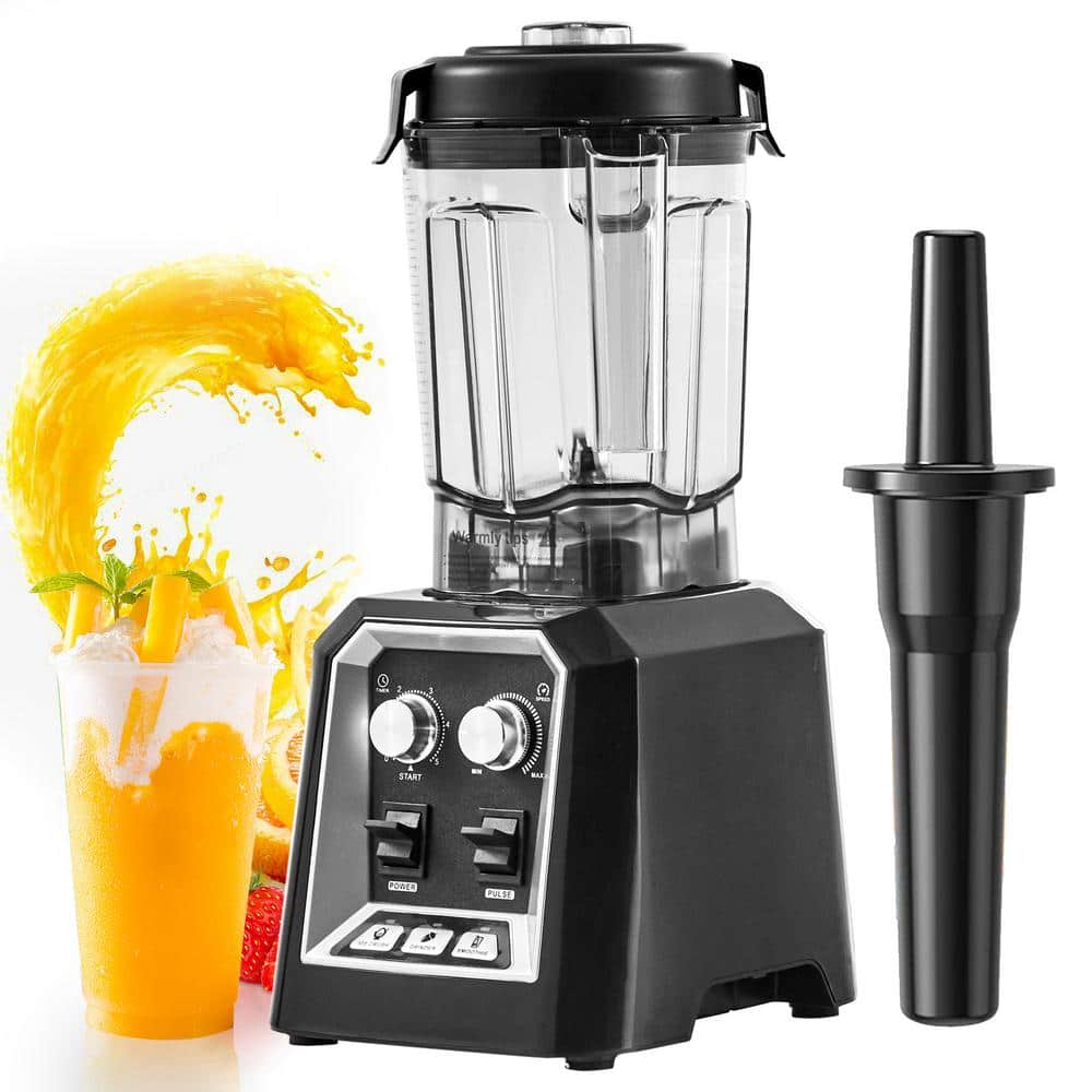SVOPES Professional Blender, Commercial Countertop Blender with 68 oz. Glass Jar, Stainless Steel,3 Functions for Drinks, Black