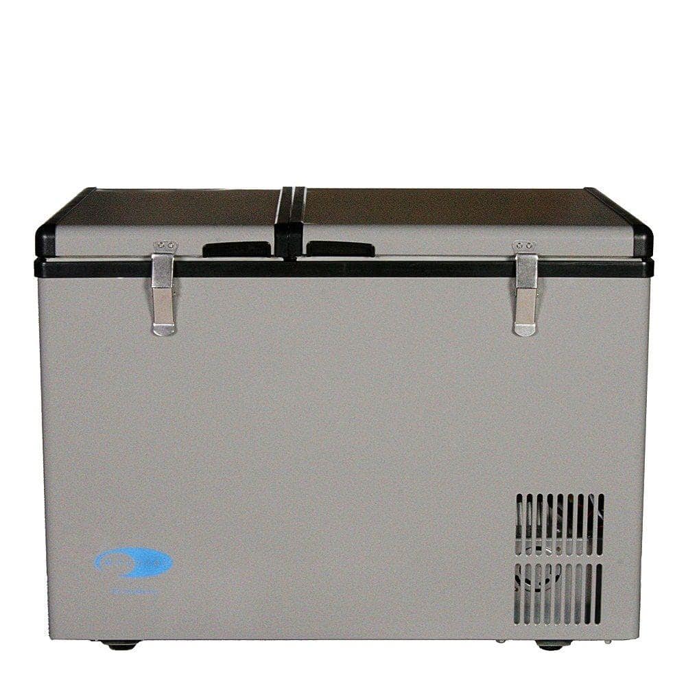 Whynter 2.12 cu. ft. 62 qt Portable Freezer Car Fridge Compressor for RV AC / DC 12V / 24V Gray