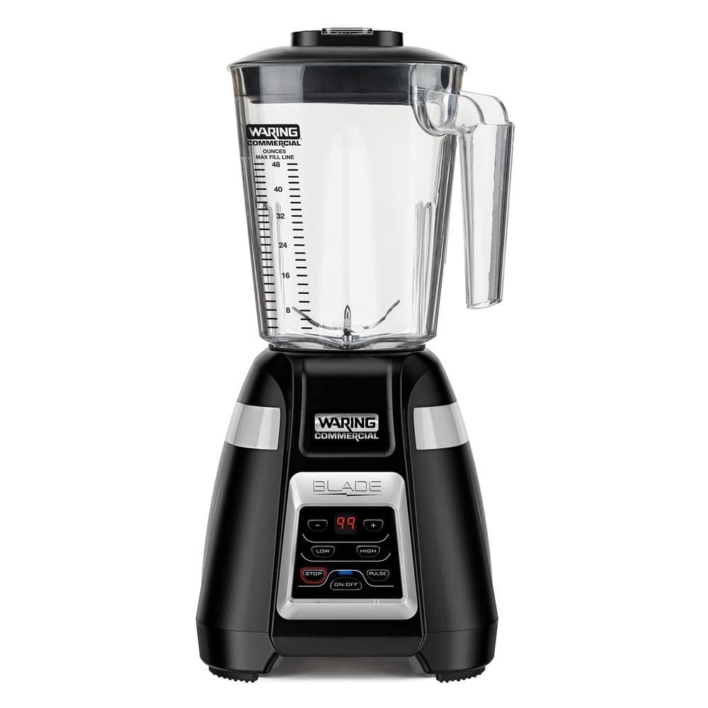 Waring Commercial "BLADE", 48 oz. . . ., 2-Speed/Pulse Bar Blender w/Keypad and 30-Second Timer and BPA-free Copolyester Container