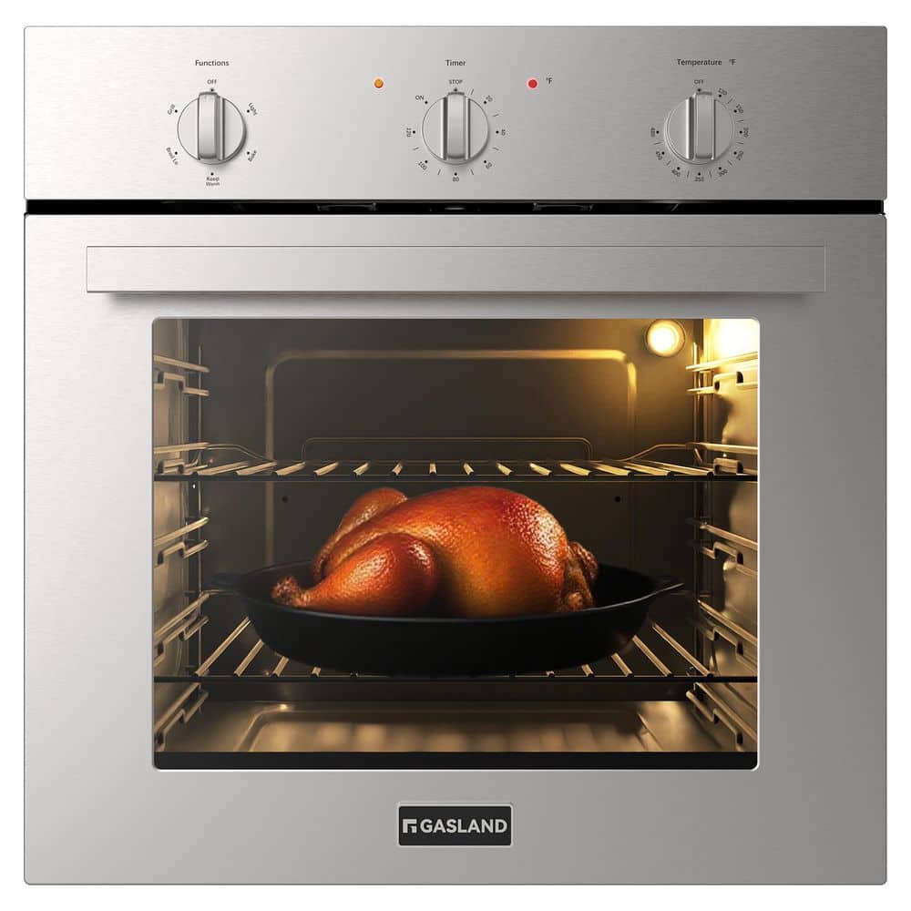 GASLAND 24 in. Built-In Single Electric Wall Oven in Stainless Steel, CSA certified