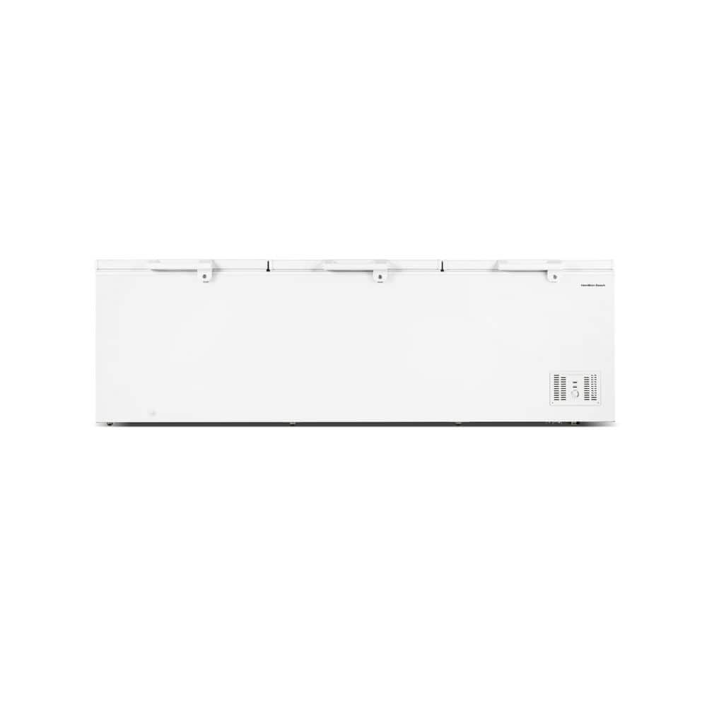 Hamilton Beach 43 Cu. Ft. 3-Door Chest Freezer with Manual Defrost in White