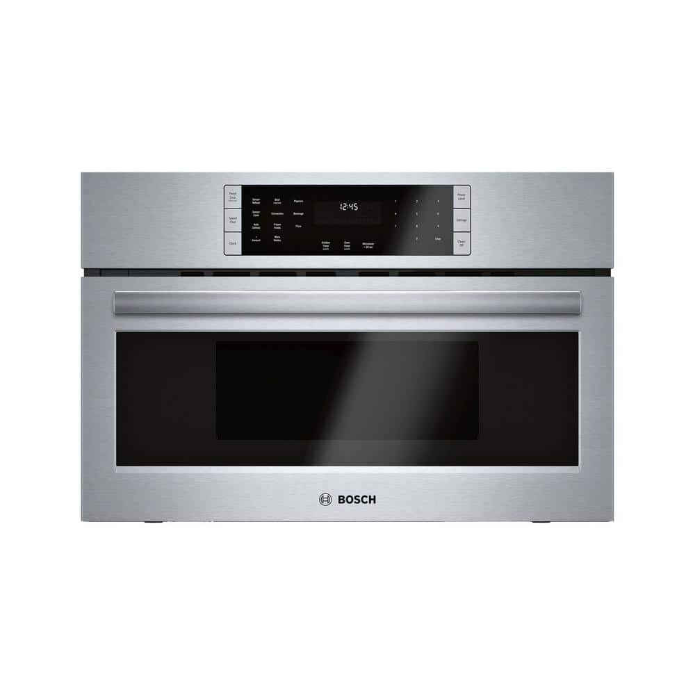 Bosch Benchmark Series 30 in. Single Electric Speed Wall Oven with Convection in Stainless Steel