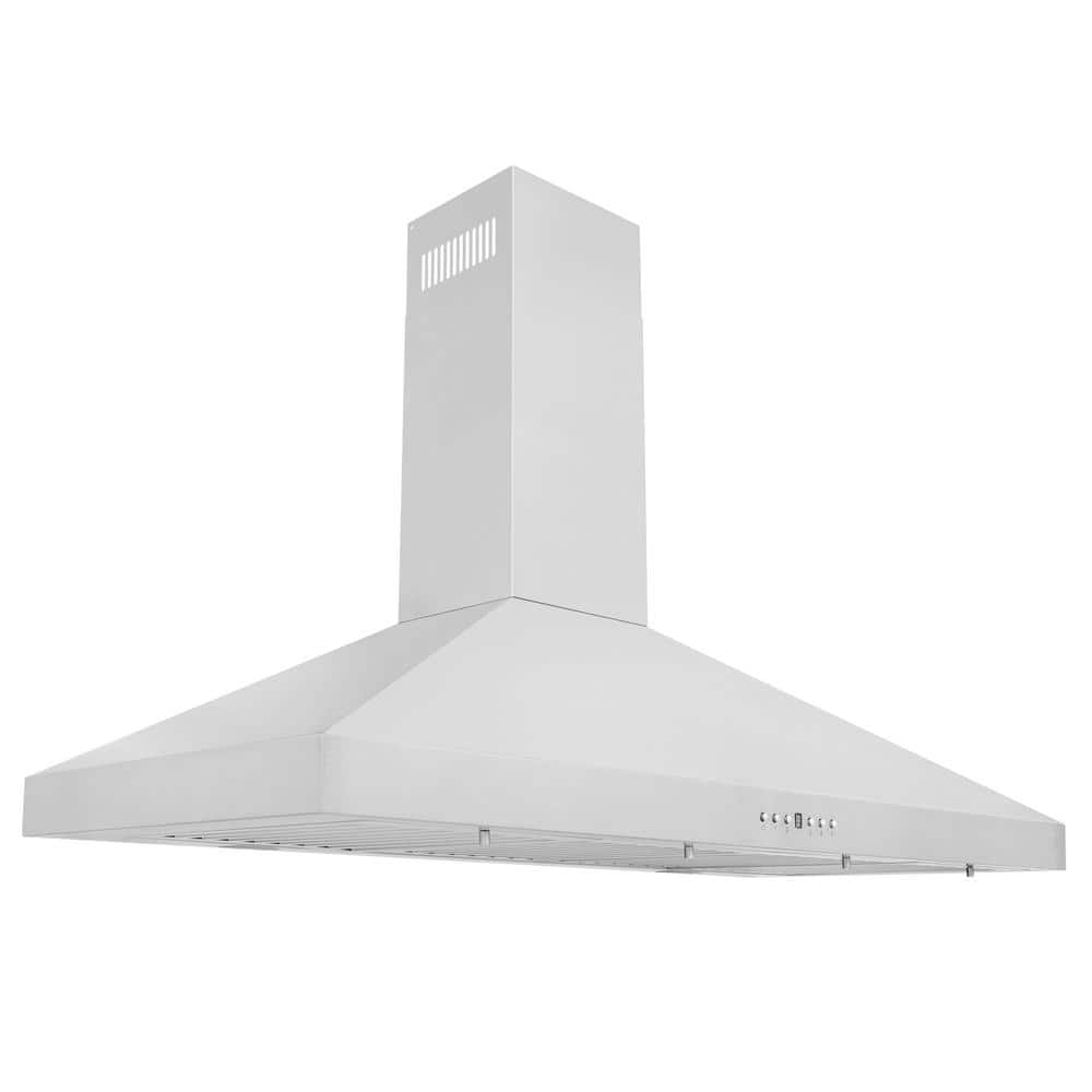 ZLINE Kitchen and Bath 42 in. 400 CFM Convertible Vent Wall Mount Range Hood in Stainless Steel