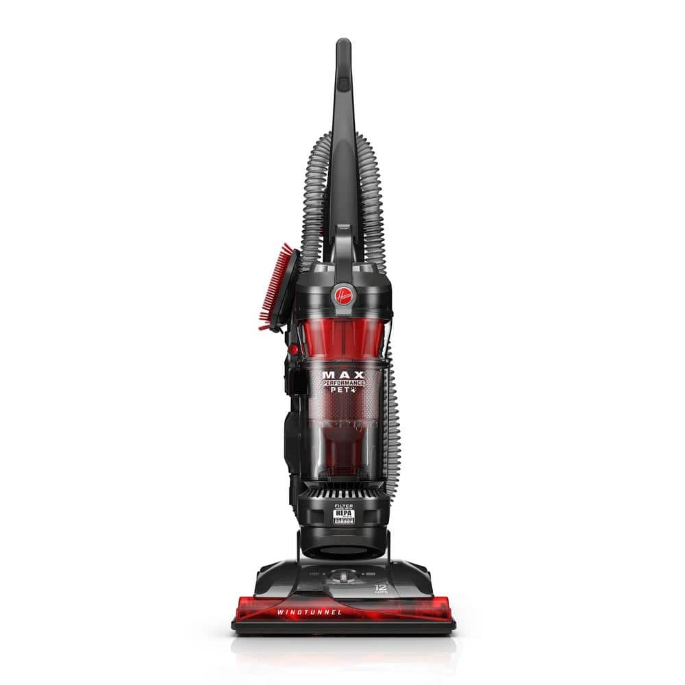 HOOVER WindTunnel 3 Max Performance Pet, Bagless, Corded, HEPA Media Filter Upright Vacuum Cleaner for Carpet and Hard Floors