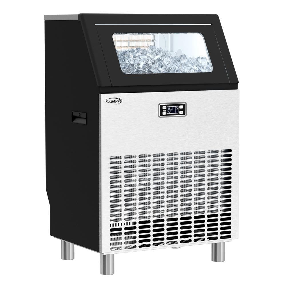 Koolmore 265 lbs. Freestanding Ice Maker in Black