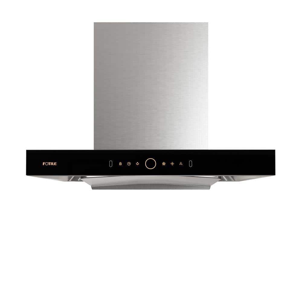 FOTILE Perimeter 30 in. 1200 CFM Ducted Wall Mount Range Hood in Stainless Steel with Capture Shield Technology