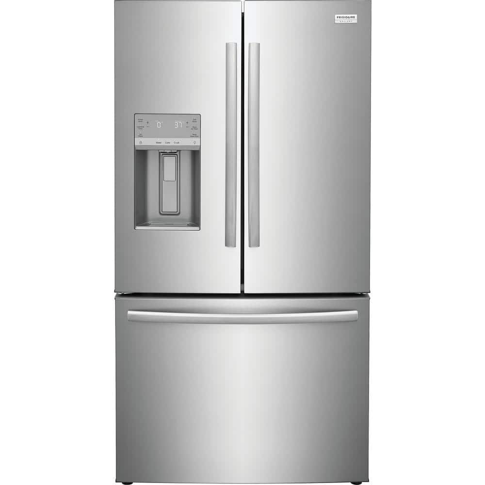 Frigidaire Gallery 36 in. 28 cu. ft. Standard Depth French Door Refrigerator in Smudge-Proof Stainless Steel