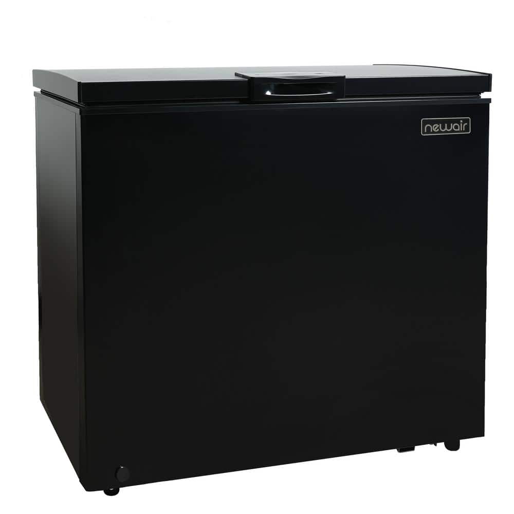 NewAir 6.7 cu. ft. Compact Chest Freezer and Refrigerator with Digital Control in Black