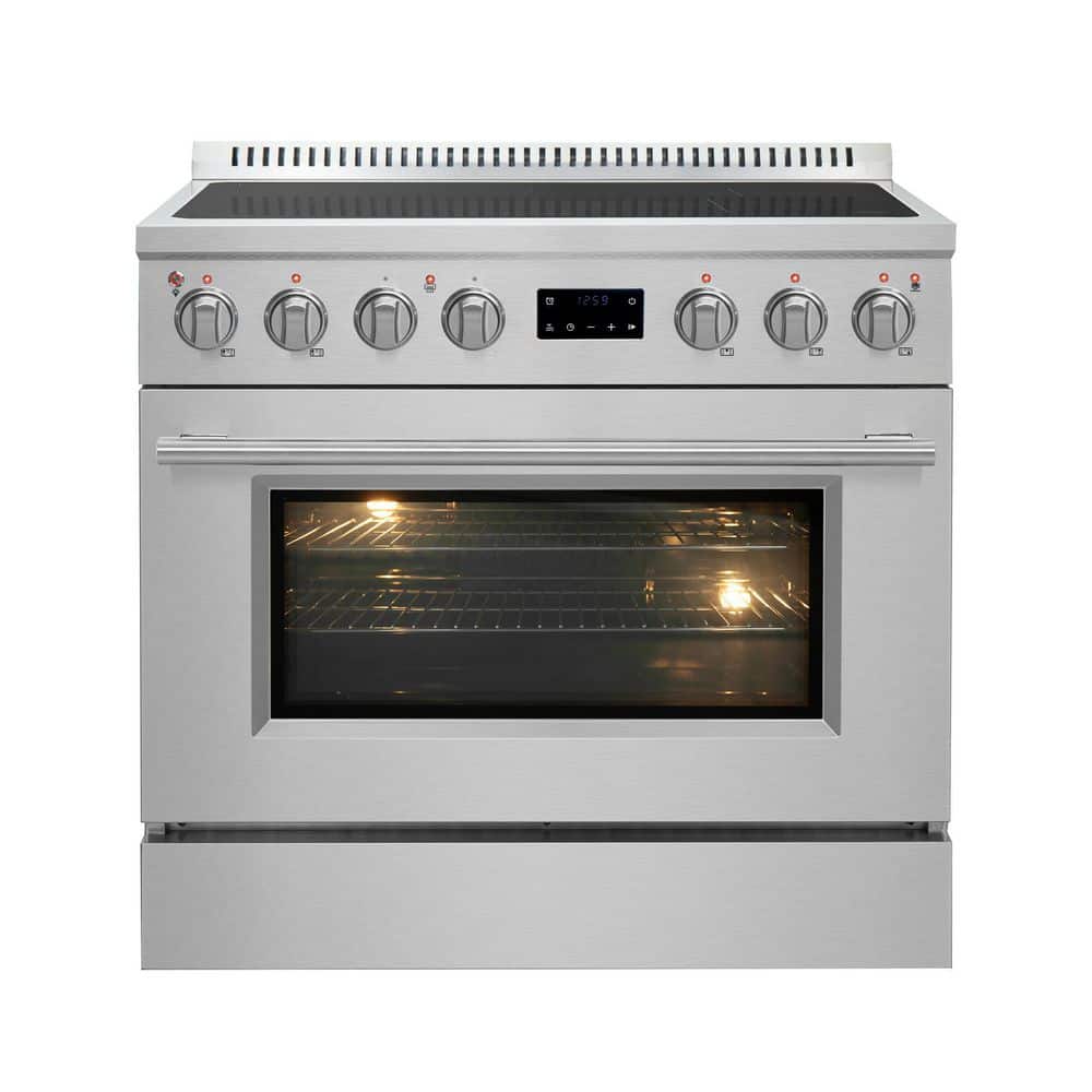 Forno Torino 36 in. Induction Range with True Convection and Air Fry