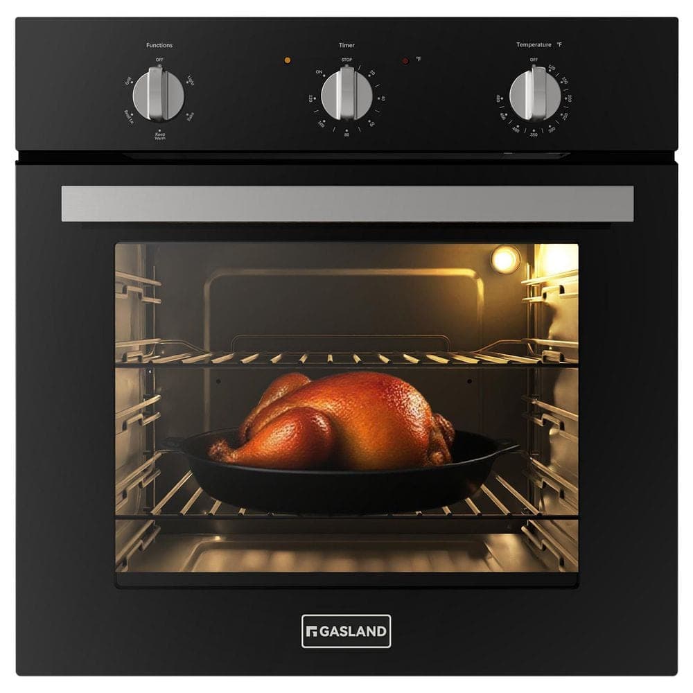 GASLAND 24 in. Built-In Single Electric Wall Oven in Black, CSA Certified