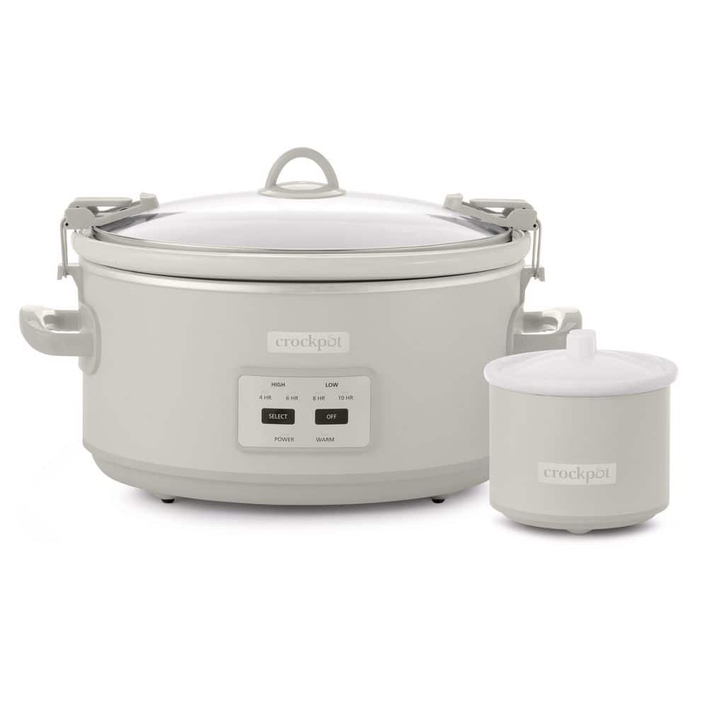 Crock-Pot 7 qt. Mushroom Slow Cooker with Cook and Carry