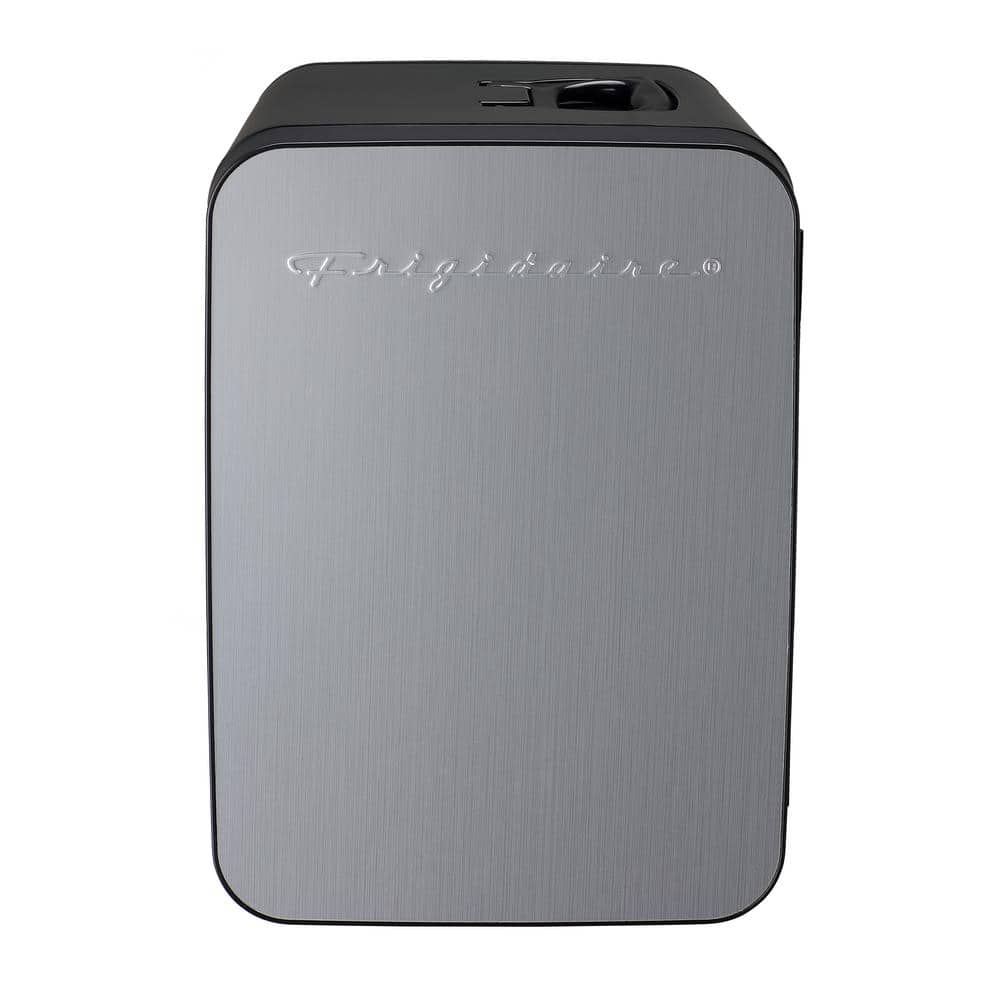 Frigidaire 15-Can Retro Mini Beverage Cooler in Stainless Steel without Freezer