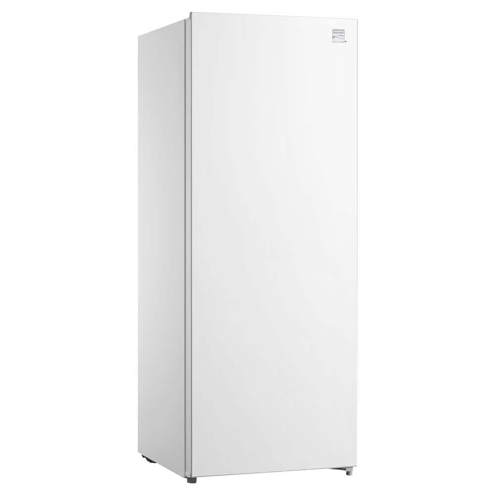 KENMORE 21.65 in. 7 cu. ft. Convertible Freezer, Manual Defrost Upright Freezer With Reversible Door Garage Ready in White