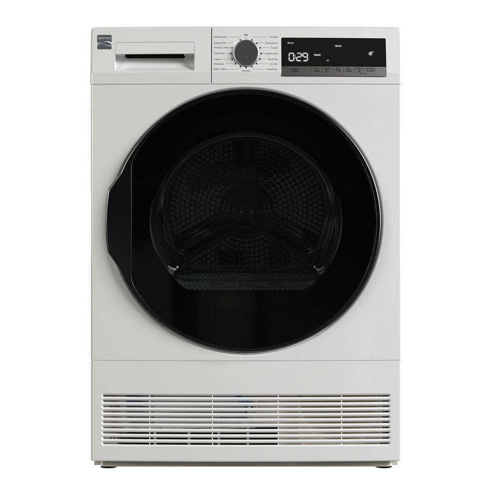 KENMORE 4.0 cu. ft. Ventless Front-Load Stackable Front-Load Dryer in White