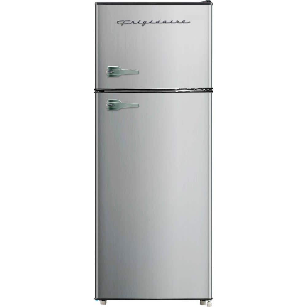 Frigidaire 7.5 cu. ft. Mini Refrigerator in Platinum with Top Freezer