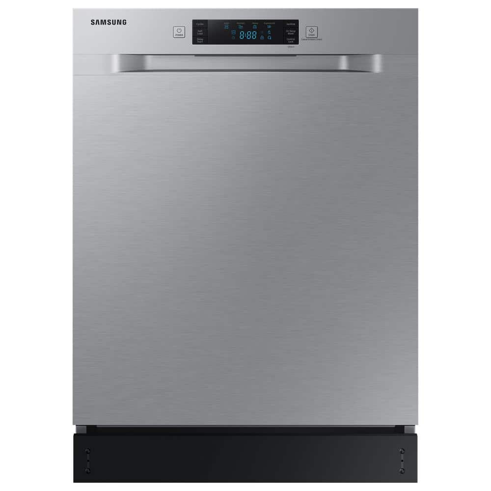 Samsung 24 in. Front Control Built-In Tall Tub Dishwasher in Stainless Steel with Stainless Steel Tub, ADA Compliant, 52 dBA