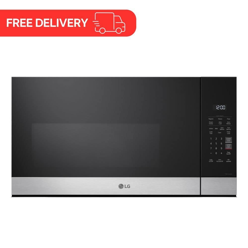 LG 1.6 cu. ft. 30 in. W. Over-the-Range Microwave Oven with EasyClean in Stainless Steel