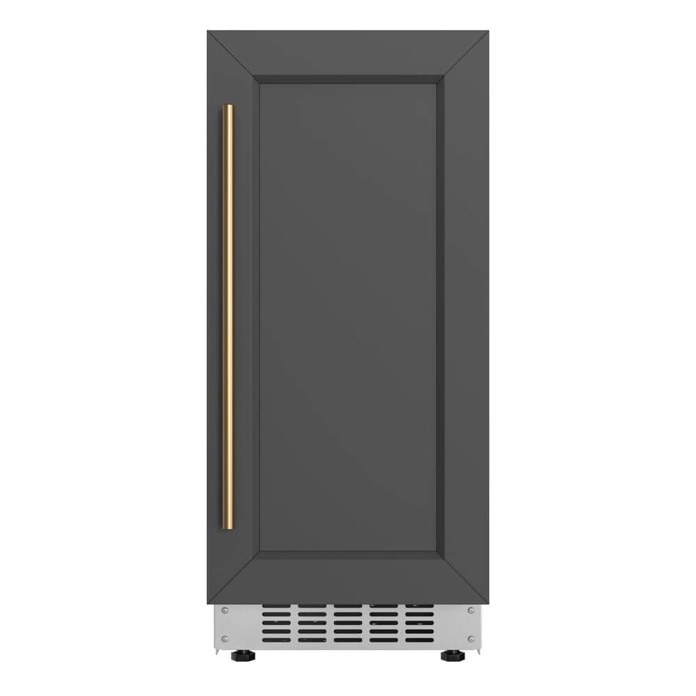 Unbranded Reserve 15 in. Residential Panel Ready Full Size Built-In Ice Maker 57 lbs/24hr in Stainless-Steel, ETL Listed