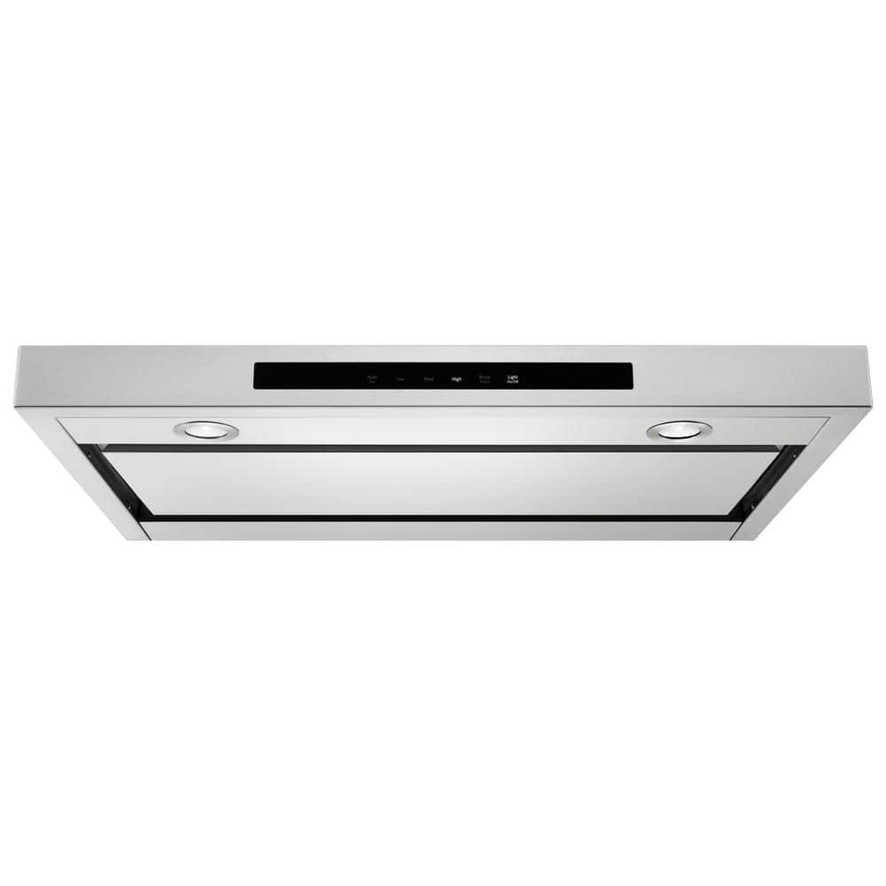 KitchenAid 36 in. Low Profile Under Cabinet Ventilation Range Hood with Light in Stainless Steel