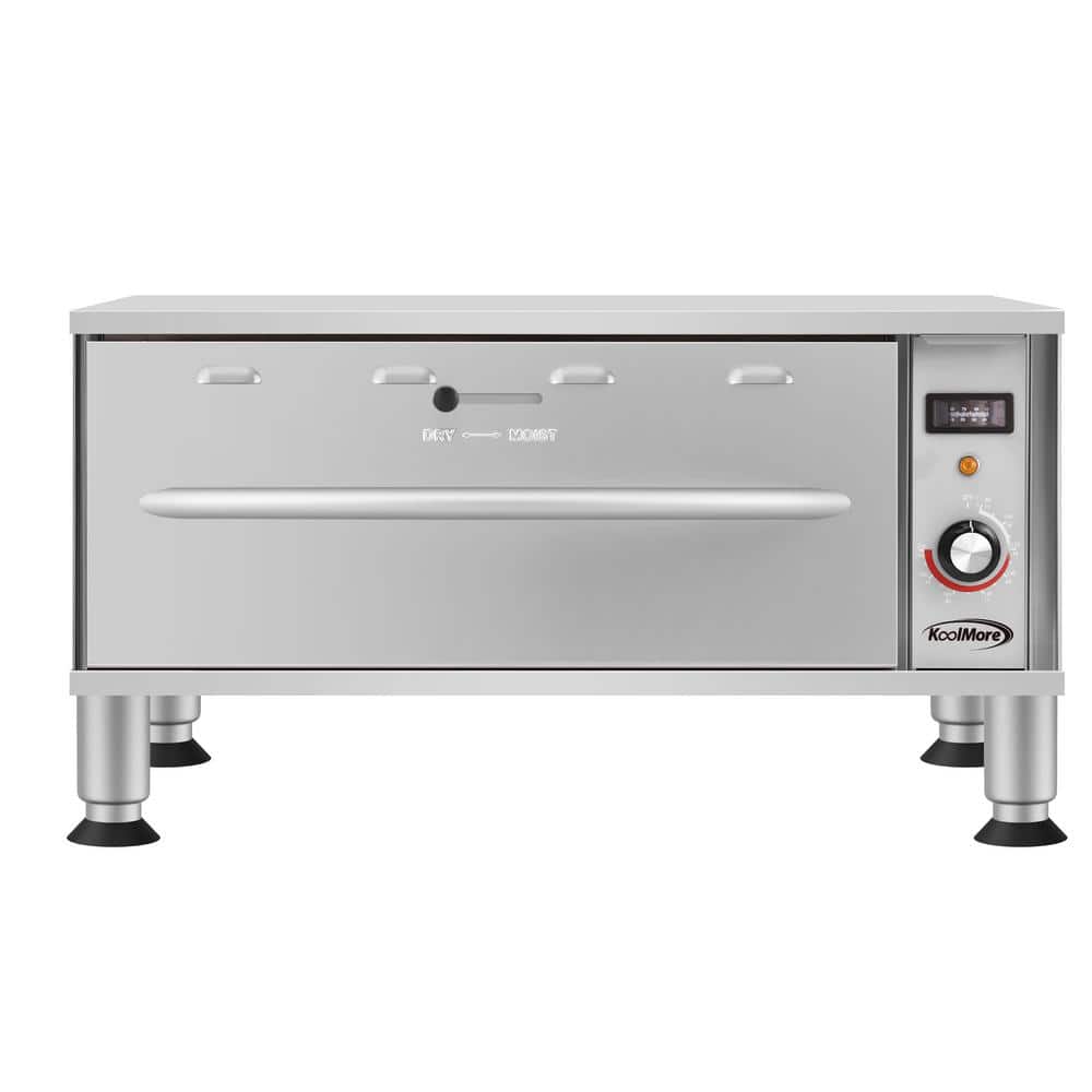 Koolmore 27 in. Commercial Free Standing Single Warming Drawer in Stainless-Steel