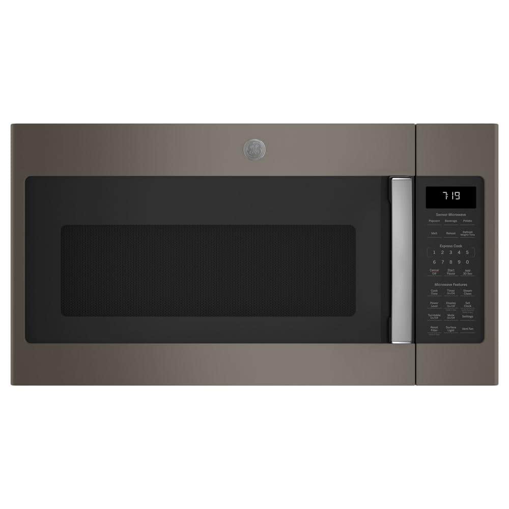 GE 1.9 cu. ft. Over-the-Range Microwave in Stainless Steel with Steam Clean, Melt Feature, and Sensor Cooking Controls