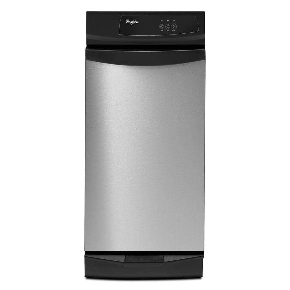 Whirlpool 15 in. Built-In Trash Compactor in Stainless Steel