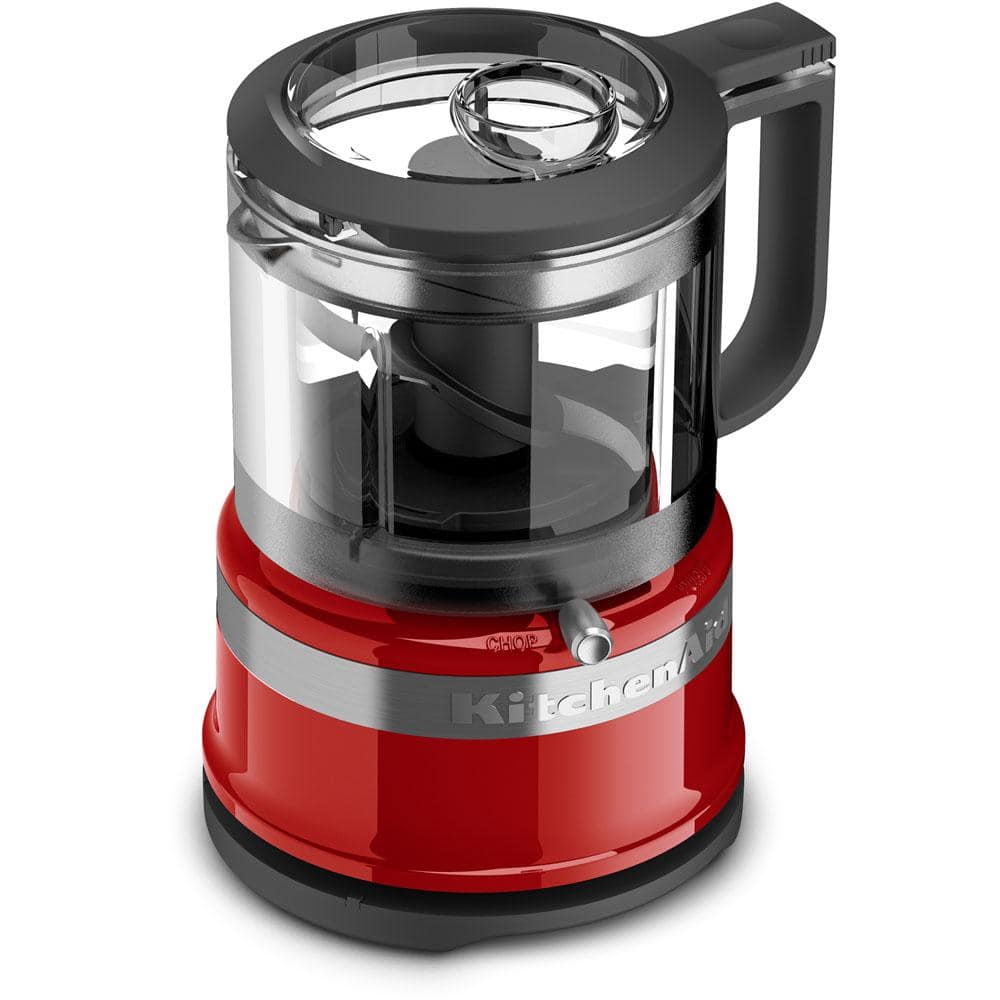 KitchenAid 3.5-Cup 2-Speed Empire Red Food Processor with Pulse Control