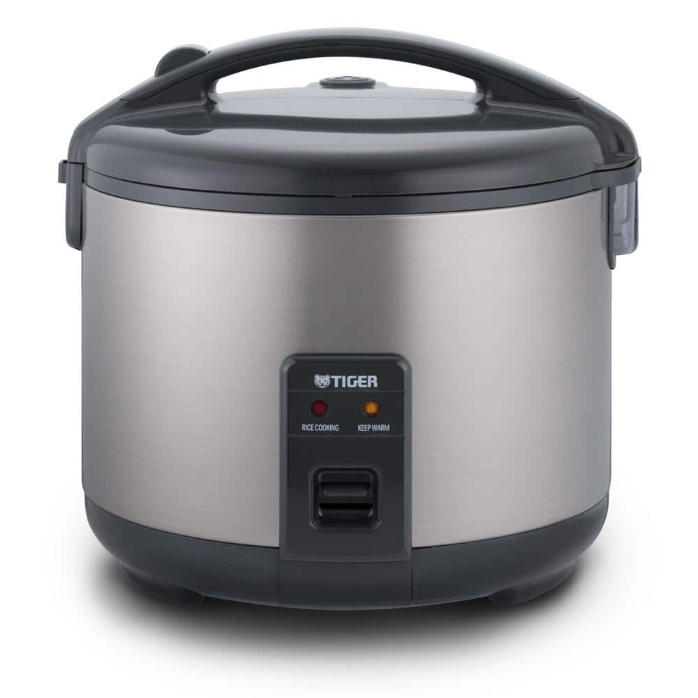 Tiger Corporation JNP-S, 5.5-Cup Stainless Steel Rice Cooker and Warmer