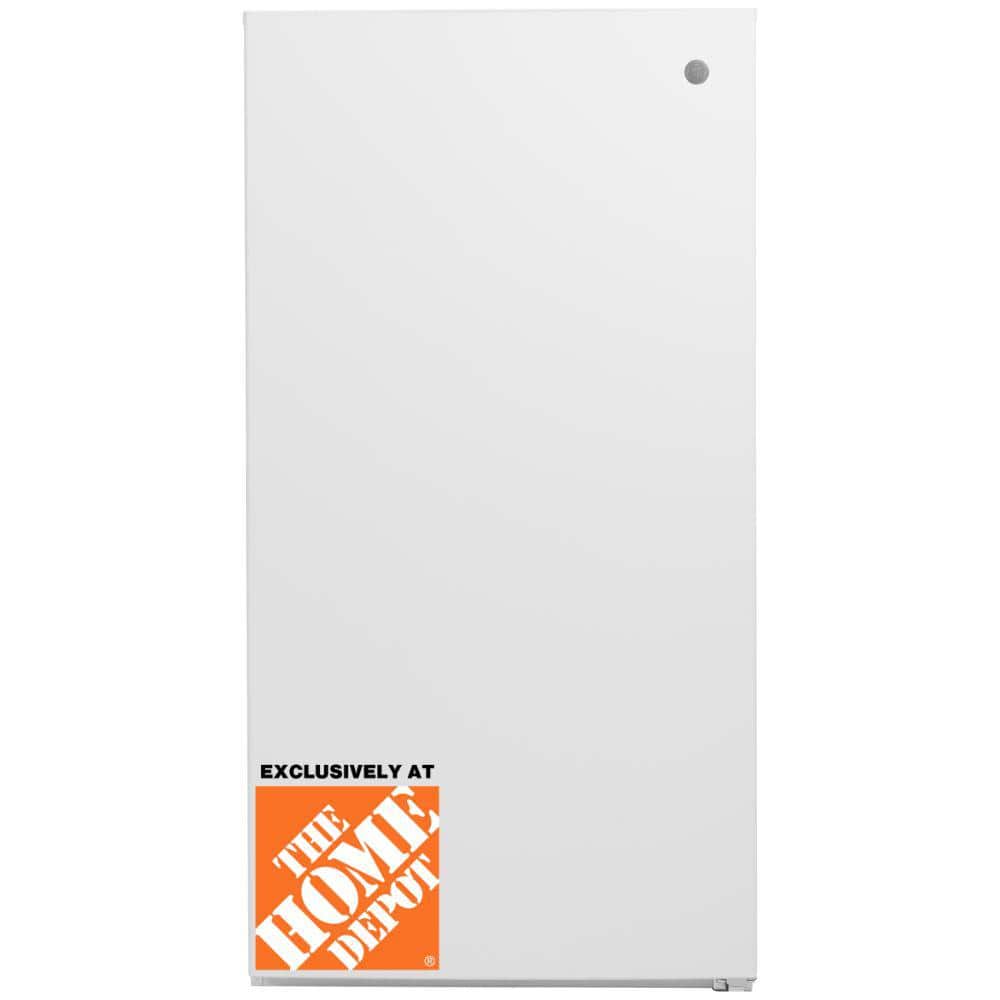 GE Garage Ready 17.3 cu. ft. Frost Free Defrost Upright Freezer in White