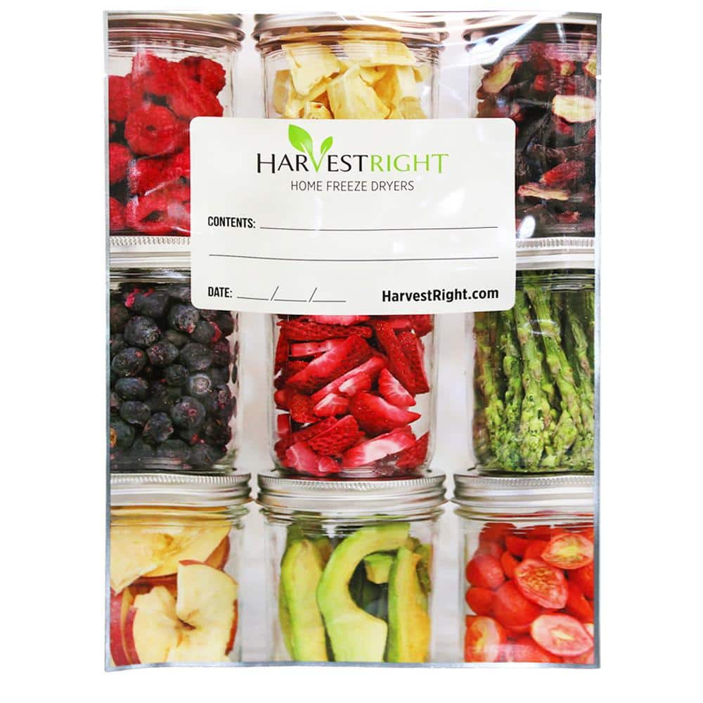 Harvest Right 10 in. x 14 in. Mylar Bags 50-Pack Gallon