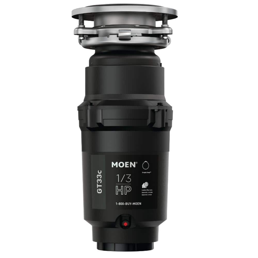 MOEN GT Series 1/3 HP Continuous Feed Garbage Disposal