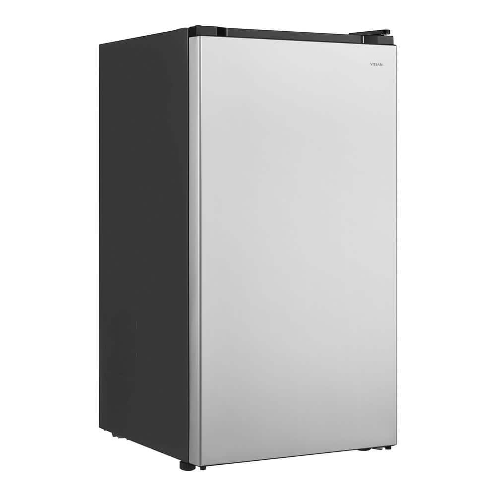 Vissani 3.2 cu. ft. Mini Refrigerator in Stainless Steel, ENERGY STAR