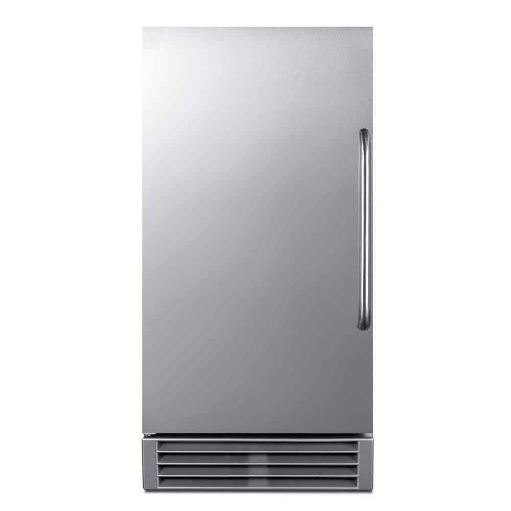 Summit Appliance 50 lbs. Built-In Ice Maker in Stainless Steel, ADA Compliant