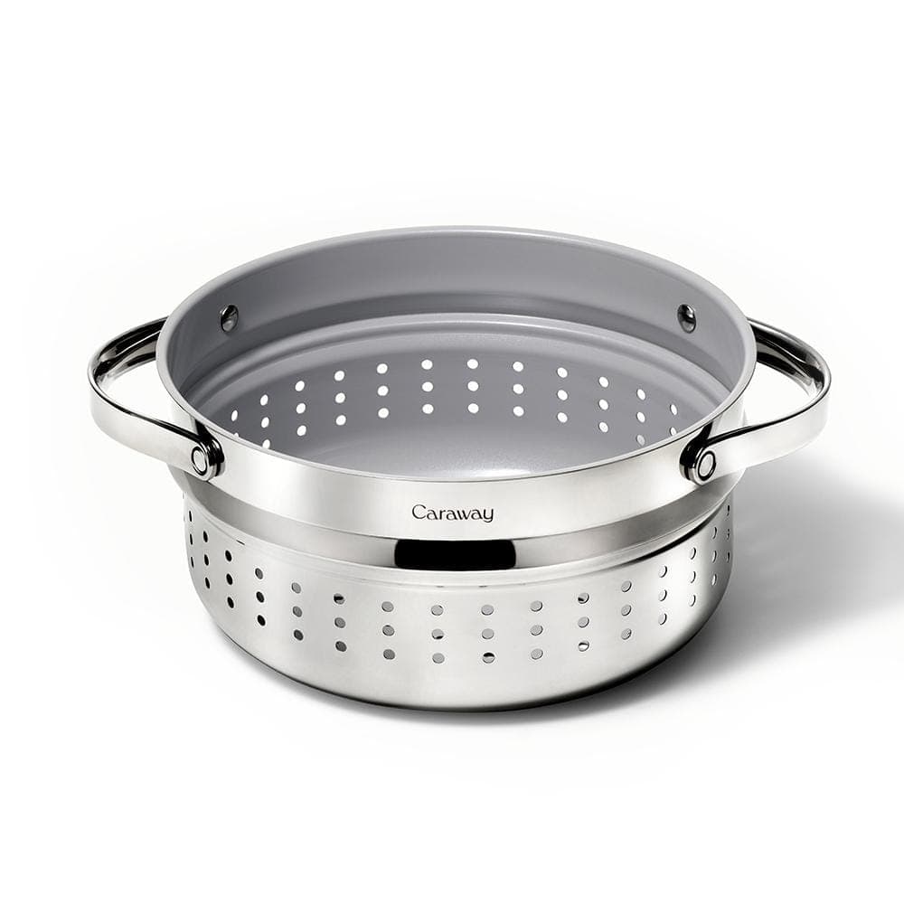 CARAWAY HOME 6.5 Qt. Stainless Steel Stove Top Multi-Cooker Steamer