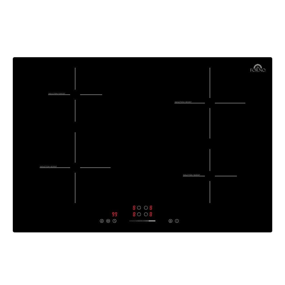 Forno Parco 4 Element Glass Top Black 30-in. Induction Cooktop