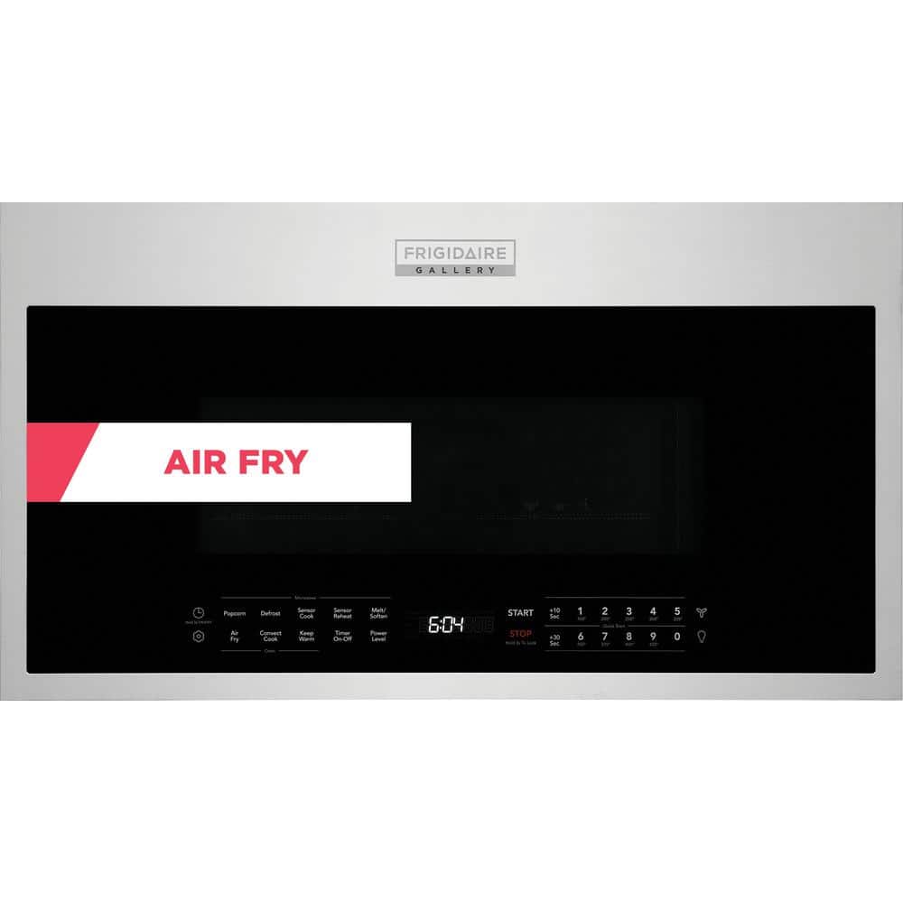 Frigidaire Gallery 30 in. 1.9 cu. ft. Over the Range Microwave in Stainless Steel with Air Fry