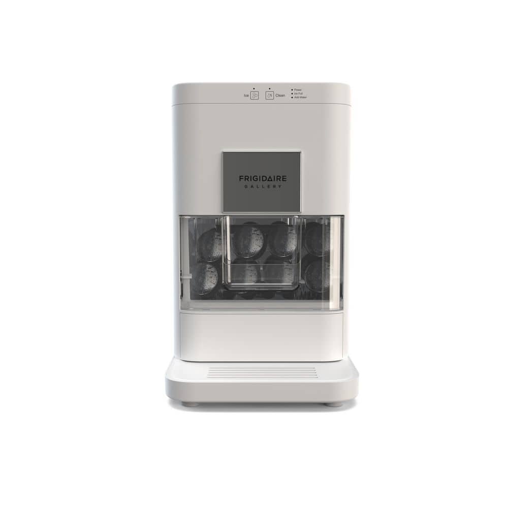 Frigidaire 12 in. Wide Artisanal 33 lb Clear Sphere Ice Maker, Touch Control in White