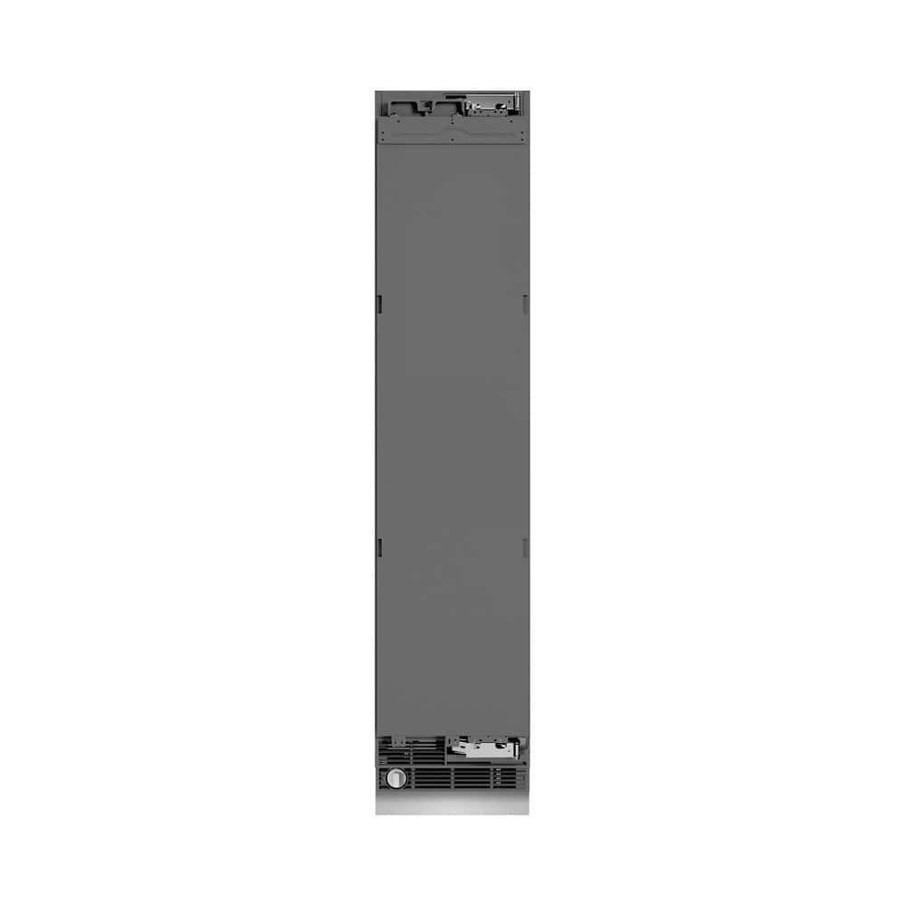 ZLINE Kitchen and Bath 18 in. 8.6 cu. ft. Right Hinge Upright Column Freezer with Graphite Gray Interior and Panel Ready Doors