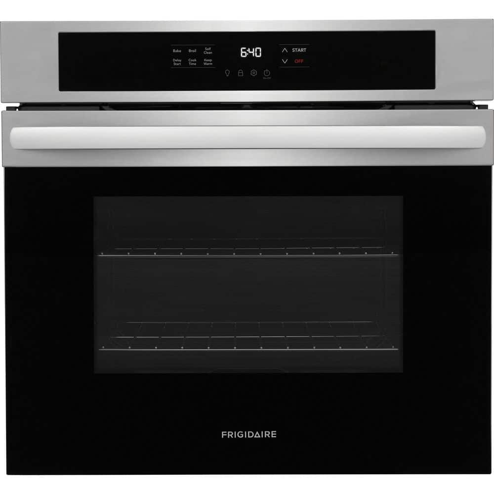 Frigidaire 30 in. Single Electric Wall Oven Self-Cleaning in Stainless Steel