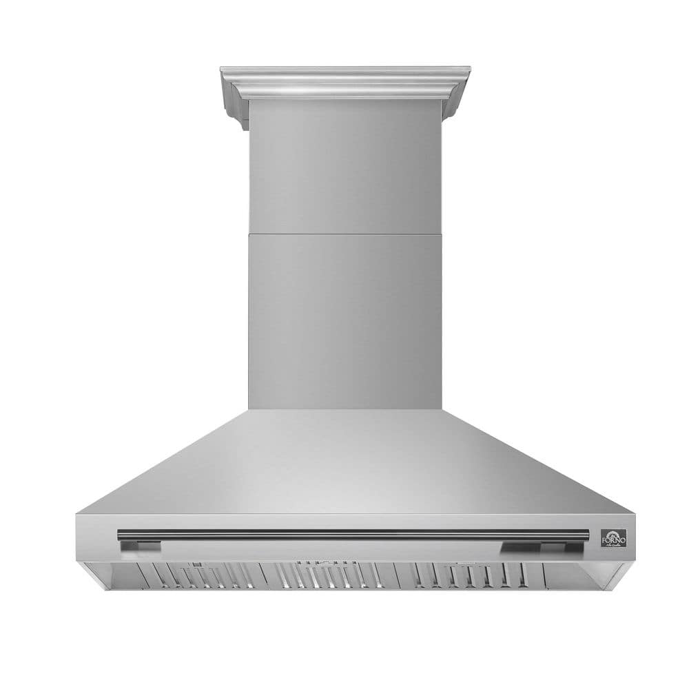 Forno Aria 48 in. Wall-Mounted Range Hood, Ducted 1200 CFM
