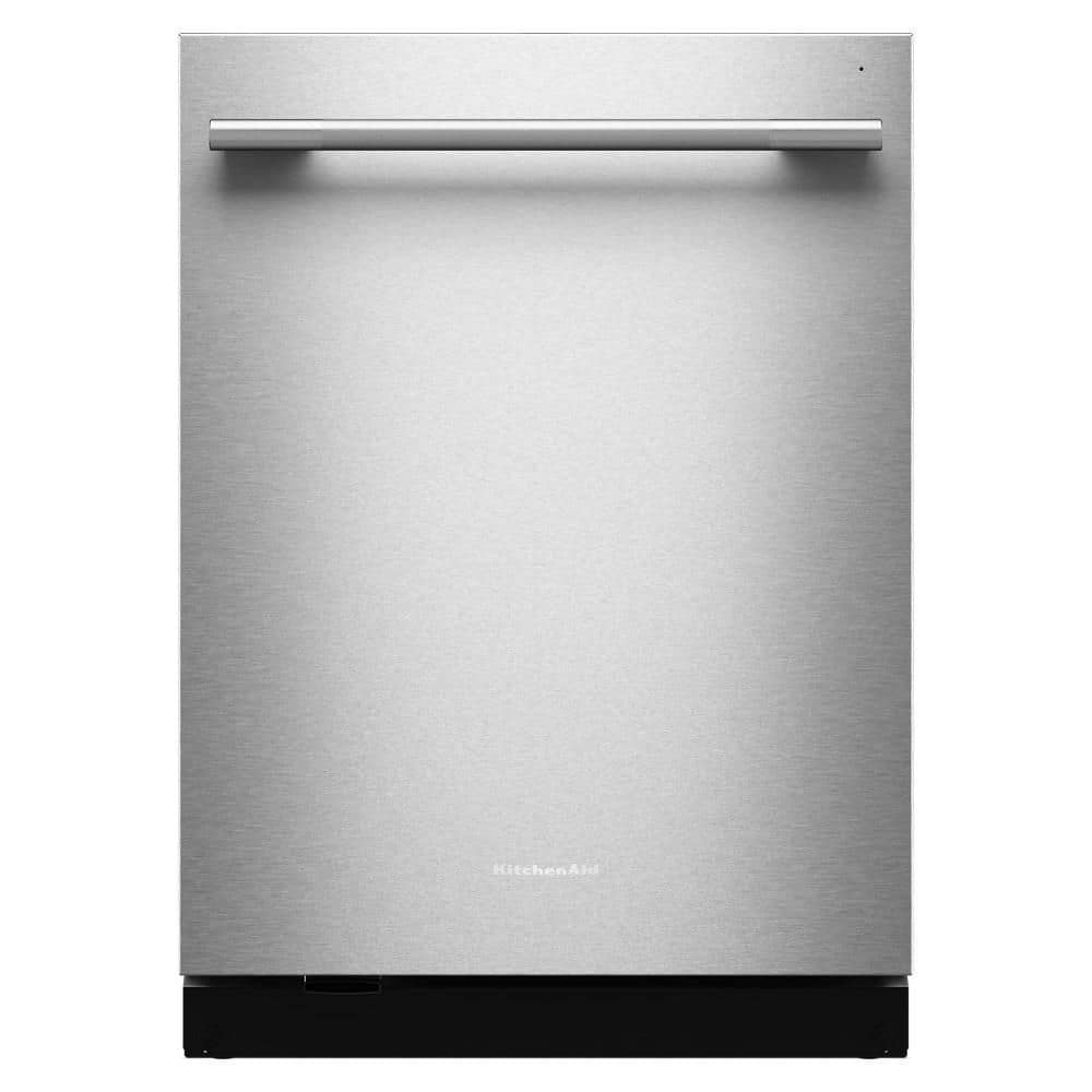 KitchenAid 24 in. Top Control Built-In Tall Tub Dishwasher in PrintShield Stainless with Advanced ProDry System