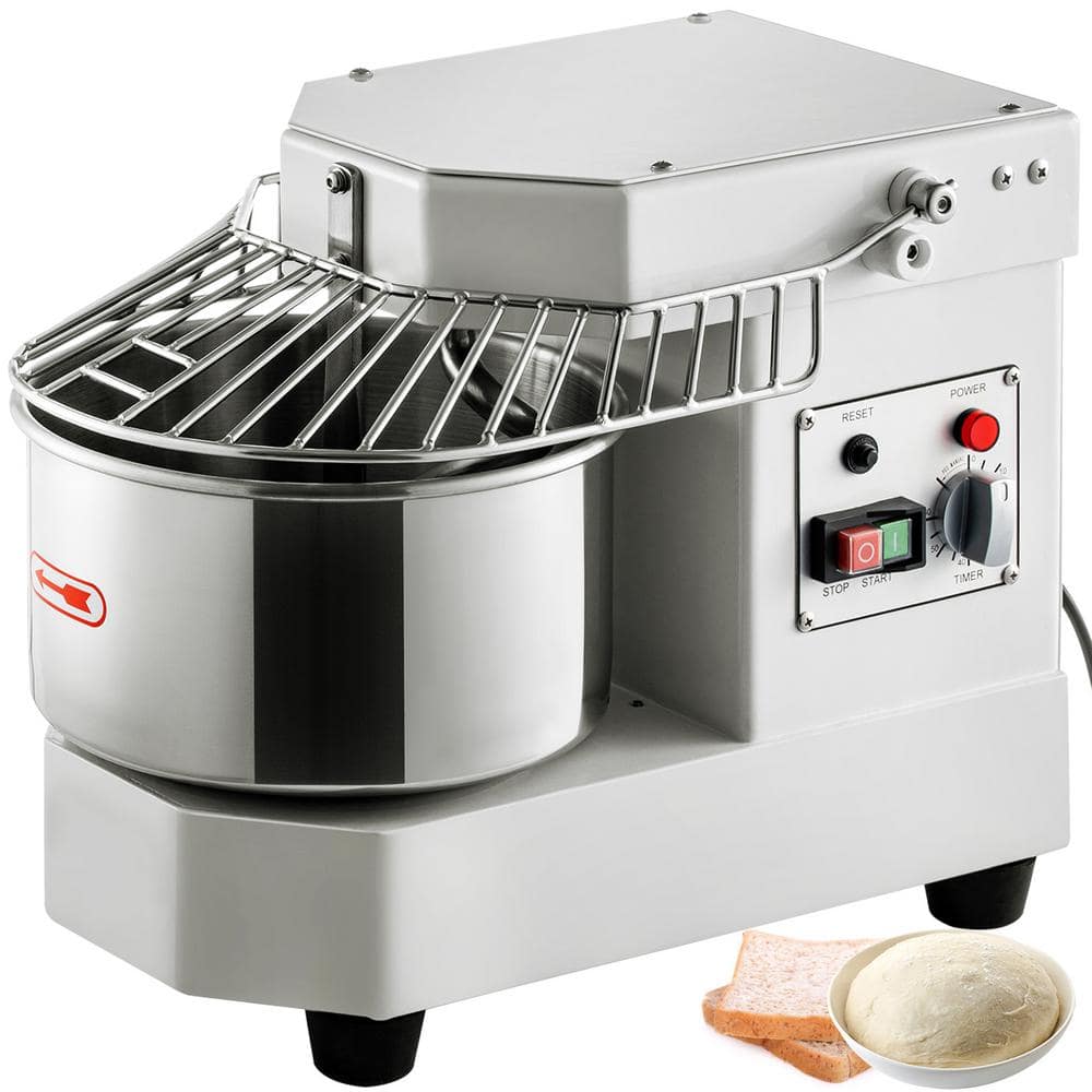 SVOPES Commercial Food Mixer 35-Cups 450-Watt Dual Rotating Dough Kneading Machine Stainless Steel Food Processors