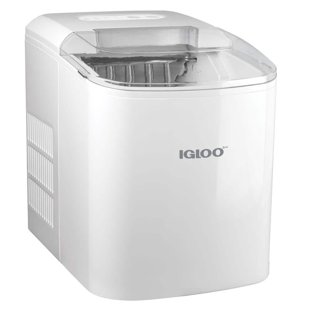 IGLOO 26-Pound Portable Ice Maker, White