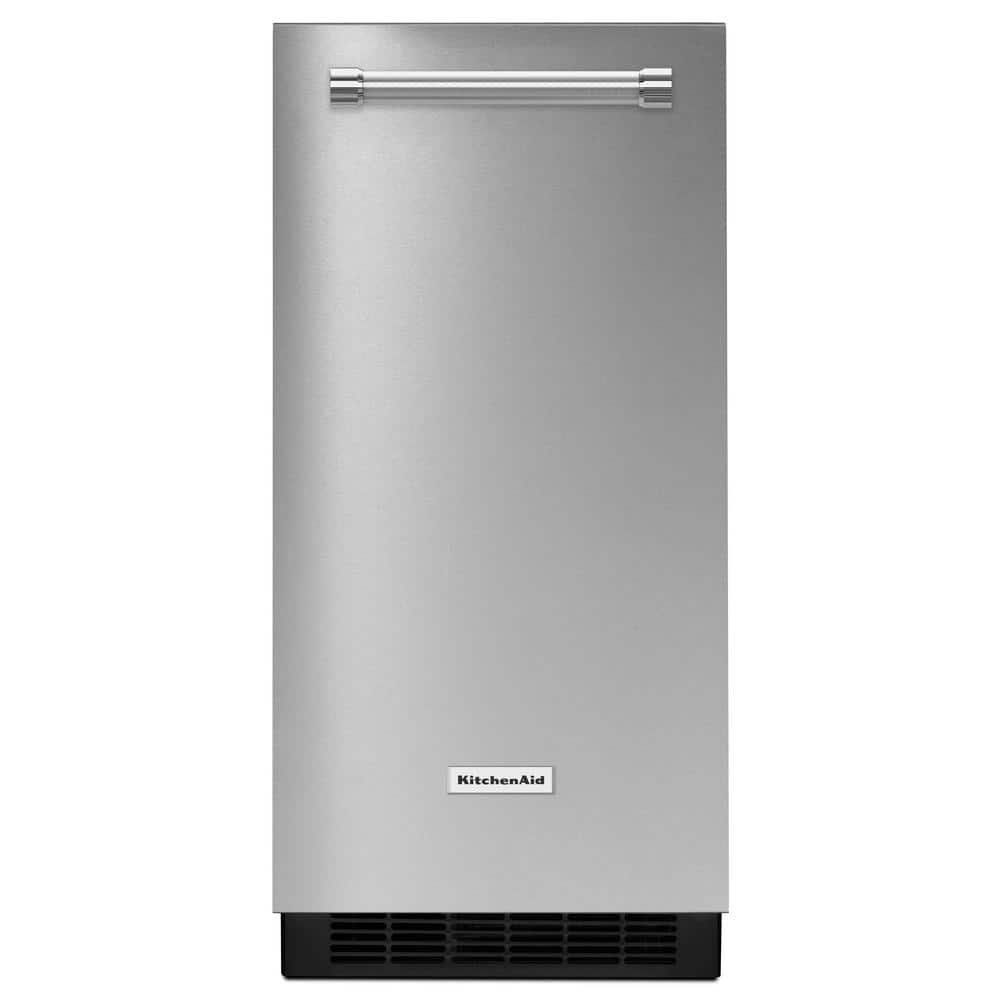 KitchenAid 50 lb. Built-in Ice Maker in PrintShield Stainless Steel