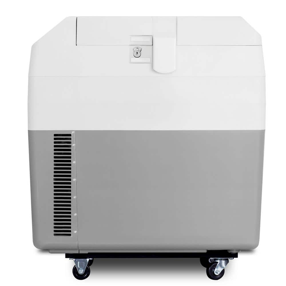 Summit Appliance 1 cu. ft. Portable Vaccine Refrigerator/Freezer in Gray